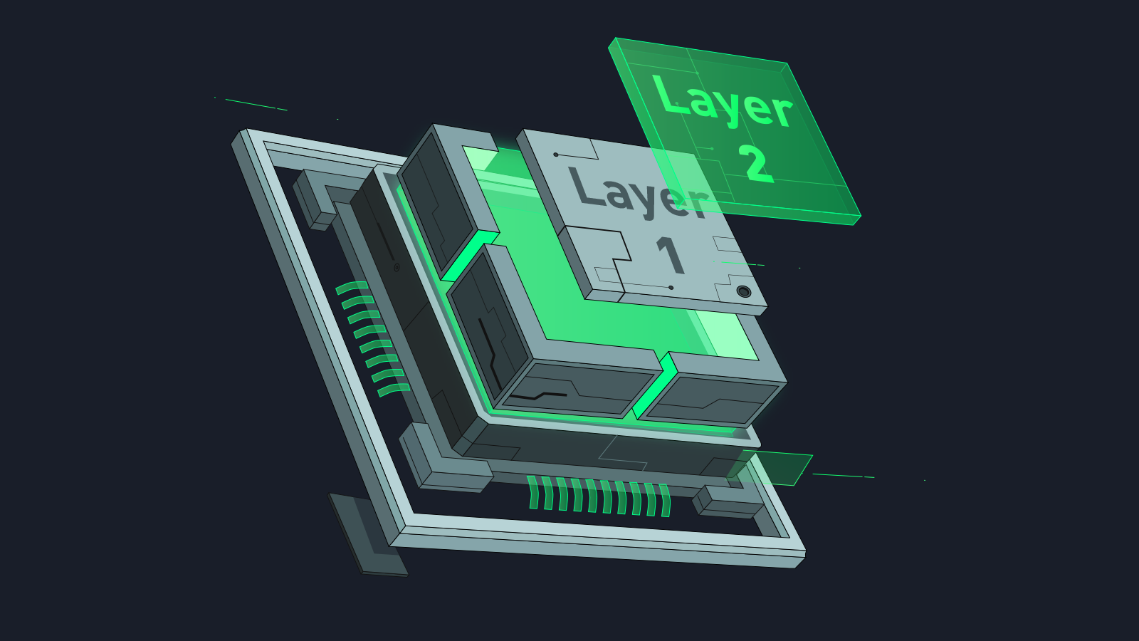 What solutions do layer 2 blockchains provide for users?